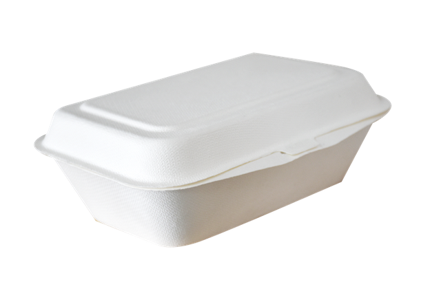 White Pulp Clamshell Lunch Box