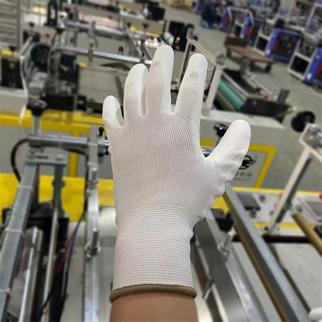 PU Coated Polyester GLove