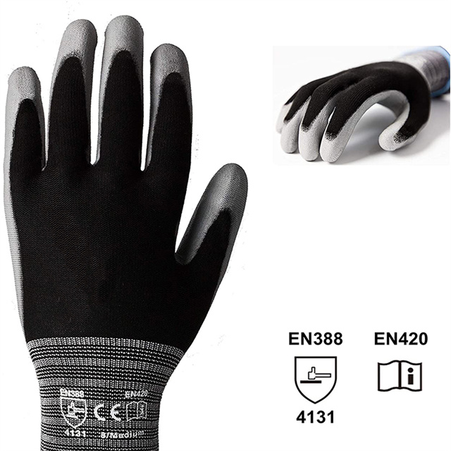 Nylon Work Gloves PU Coated