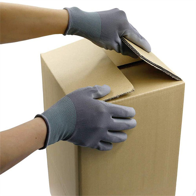 Polyurethane Coated Polyester Work Gloves