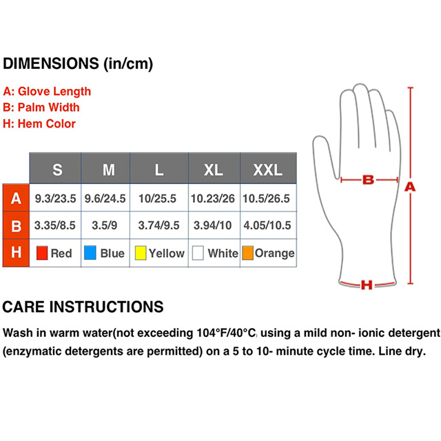 Nylon Work Gloves PU Coated